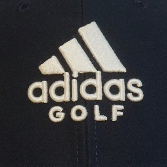 Adidas Golf Navy Performance Hat with White Embroidered Logo Men’s OSFM - Picture 3 of 12